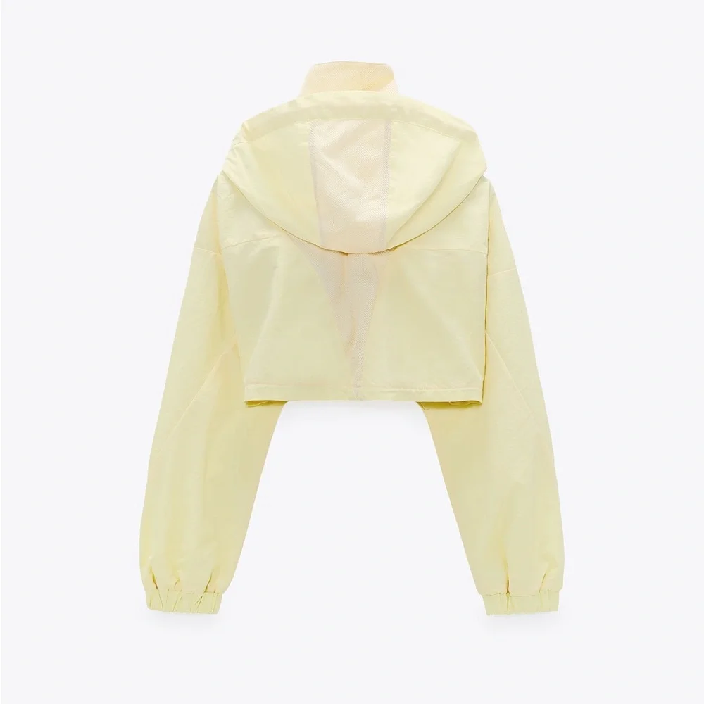 ZARA COMBINATION‎ CROPPED RAINCOAT